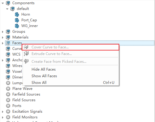 Cover Curve to Face 操作示意图